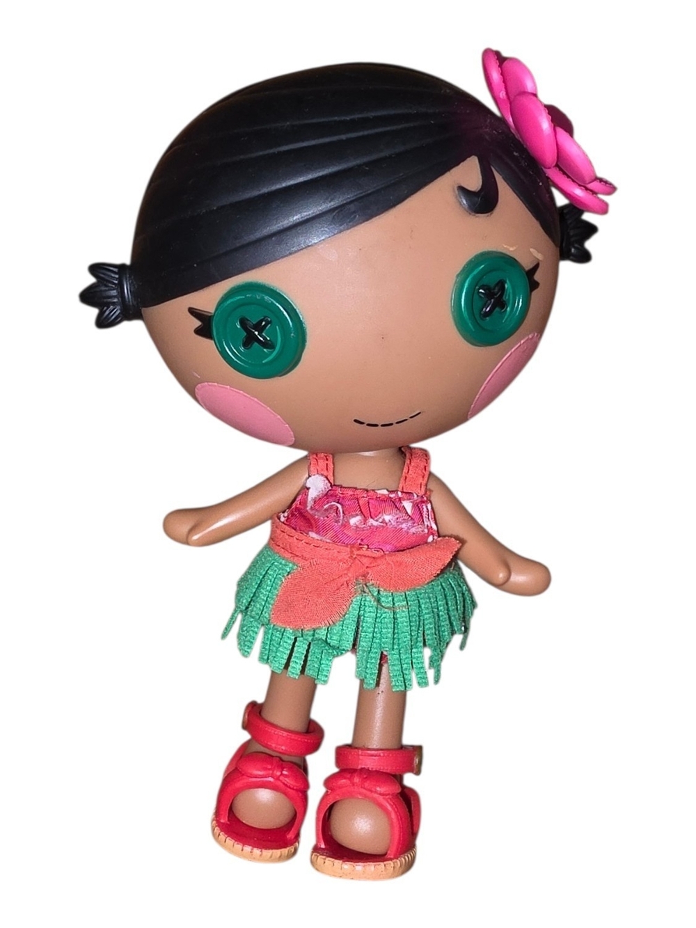 Lalaloopsy Littles Kiwi Tiki Wiki 7" Doll Mango Tiki Wiki Little Sister Hula